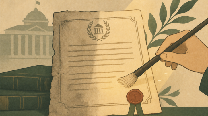Illustration of restored German citizenship for descendants of Nazi-era persecution